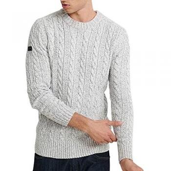 Superdry Jacob Crew suéter, Gris