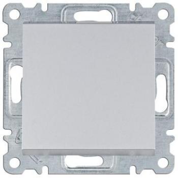 Interruptor de Luz Hager Lumina Intense WL0112 - Plata