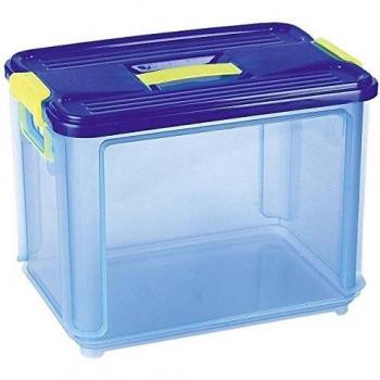 Denox Clak Box Maxi - Caja, 14 l, color azul