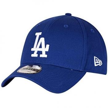 New Era League Essential 9Forty LA Dodgers Baseball Cap - Blue, Adjustable Size