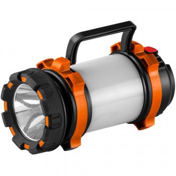 Lámpara de camping recargable 800 lúmenes, powerbank 3 en 1, Cree T6 + LED SMD
