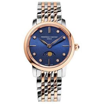 Frédérique Constant Women's Analogue Swiss Quartz Watch with Stainless Steel Strap FC-206ND1S2B
