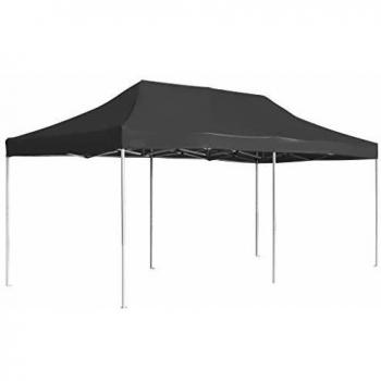 vidaXL Professional Folding Party Tent Aluminium 6x3 m Anthracite