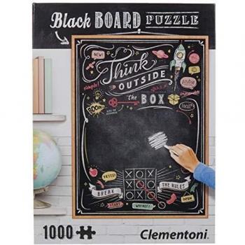 Clementoni 1000-Piece Blackboard Puzzle - Think Outside the Box