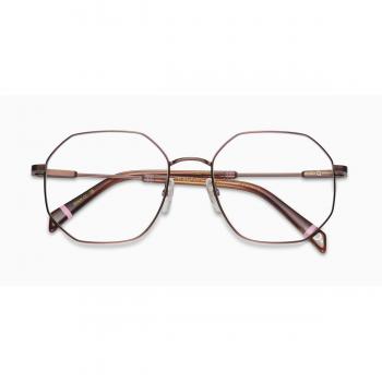 Etnia Barcelona Vondelpark BZPU Women’s Eyeglasses Gold Size 54 - Blue Light Block Available