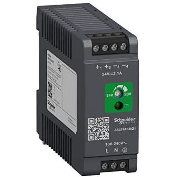 Fuente de alimentación Schneider Electric ABLS1A 24V 2.1A Monofásica Optimizada para carril DIN, 50W