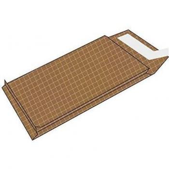 Sobre bolsa 3 fuelles Sam kraft armado 155g 280x36 caja de 250