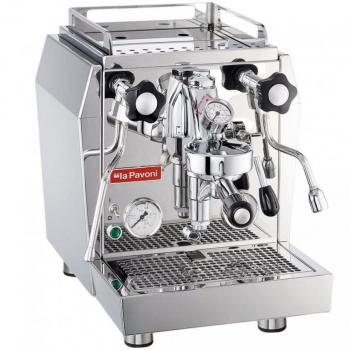 Cafetera espresso manual La Pavoni Semipro Bottichelli Evoluzione 1.8L acero inoxidable