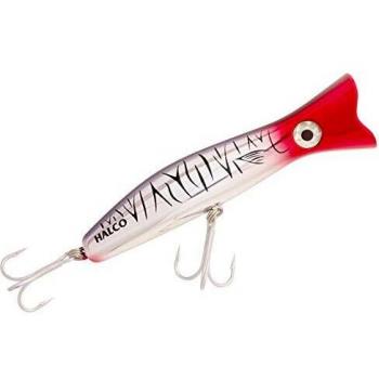 Halco Ultimate Topwater Lure Roosta Popper 160 - R49 - Señuelo cromado
