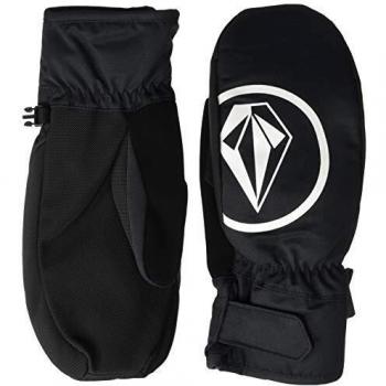Volcom Snowboard Guantes Nyle Mitt, otoño/Invierno, Hombre, Color Negro, tamaño Large