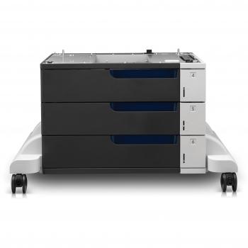 HP LaserJet 3 alimentadores de 500 hojas Color y soporte - Bandeja