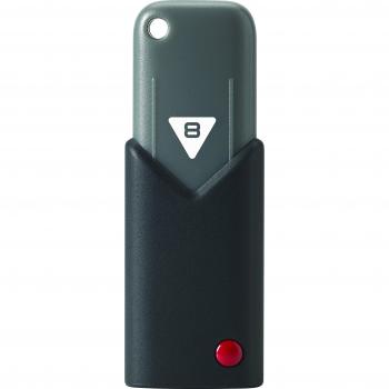 Emtec ECMMD8GB103 - Memoria USB 3.0 Click 8 GB negro y gris