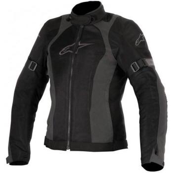 CHAQUETA MUJER ALPINESTARS STELLA AMOK AIR DRYSTAR NEGRO GRIS OSCURO