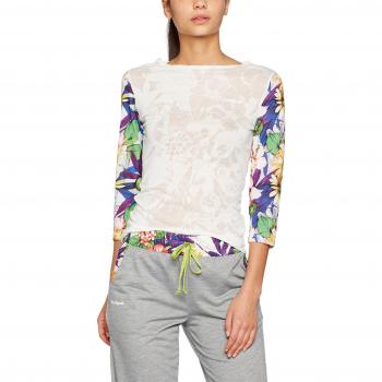 Desigual Mujer 71t2sd41000l – Camiseta, White, L