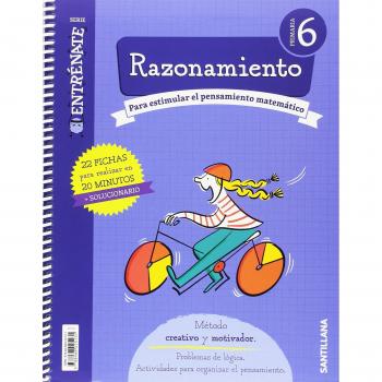 CUADERNO RAZONAMIENTO SERIE ENTRENATE 6 PRIMARIA