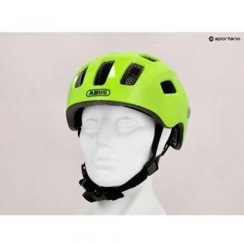 Abus Youn-I 2.0 Youth Helmet - Signal Yellow / Size S (48cm - 54cm)