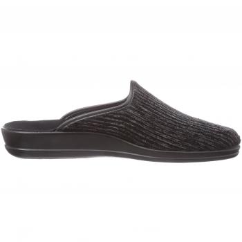 Rohde Lekeberg - Zapatillas de estar por casa de material sintético para hombre, color gris, talla 43