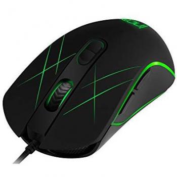 Ratón Gaming Inca IMG-GT12, 3200 DPI, RGB, 7 Botones, USB, Silencioso