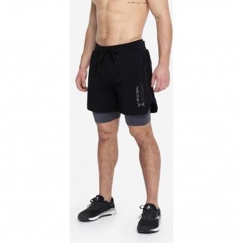 Shorts con Malla Compresión 2 en 1 Hombre Premium PicSil Sport