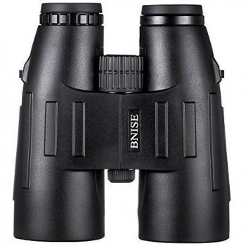 BNISE High Definition 8x56 Binoculars - Large Diameter 56mm Rugged Full-size Design for Maximum Image Brightness - Black