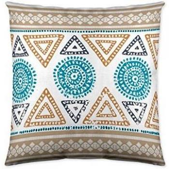 Iceberg Damaris - Cojín reversible de 50 x 50 cm con relleno