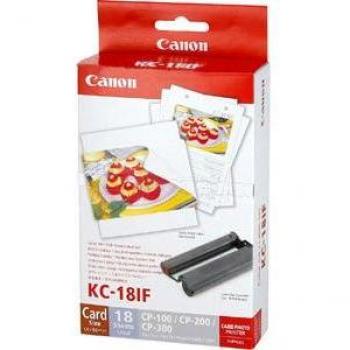 Canon SELPHY KC-18IF Ink and Label Set