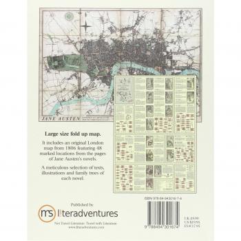 Jane Austen Map Of London - Jane Austen