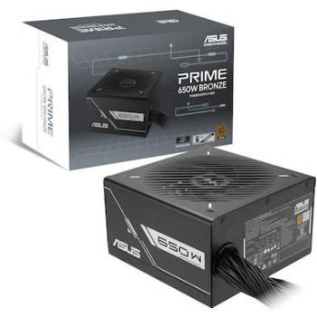 Fuente de Alimentación Asus Prime 650W ATX 80 PLUS Bronze No Modular Negra