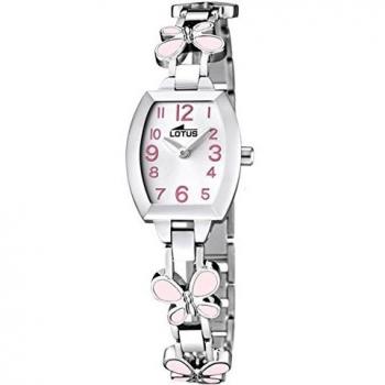 Lotus Reloj Analógico para Niñas de Cuarzo con Correa en Acero Inoxidable 15827/2