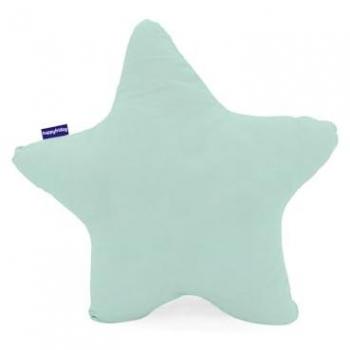Cojín Estrella 50x50 cm Rosa y Menta 100% Algodón Calidad Superior