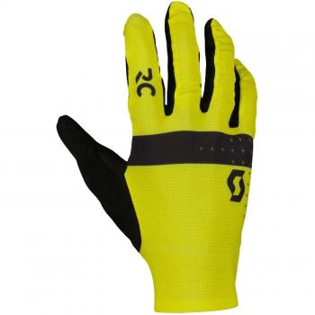Guante de ciclismo unisex RC PRO LF Scott, guantes largos, color amarillo neón, talla XL