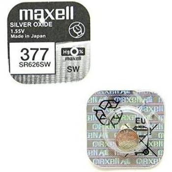 Maxell SR626SW, Pila de botón, 1.55 V, 1 unidad