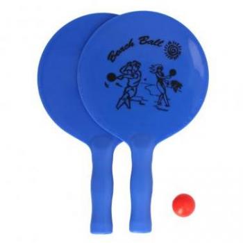 Raquetas de playa con pelota y diseño resistente al agua y al sol, ideal para divertirse en la playa