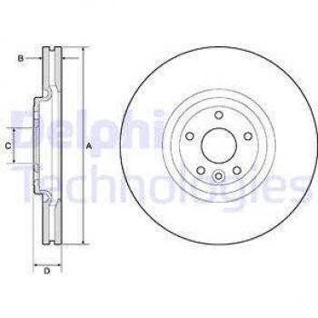 Disco de freno DELPHI BG9167C
