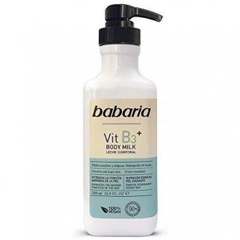 Babaria Vitamin B3 Softening Moisturizing Body Lotion for All Types of Skin 500 ml