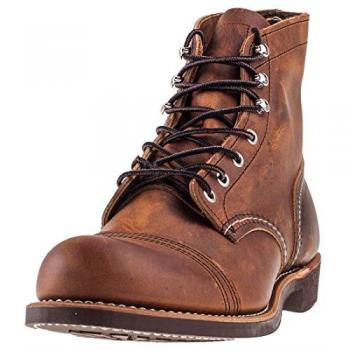 Red Wing Iron Ranger 6 Heritage Boot - Copper Rough & Tough, Men's Size UK 8.5