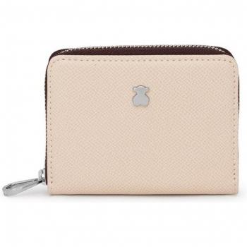 Monedero Tous New Dubai Rosa Beige