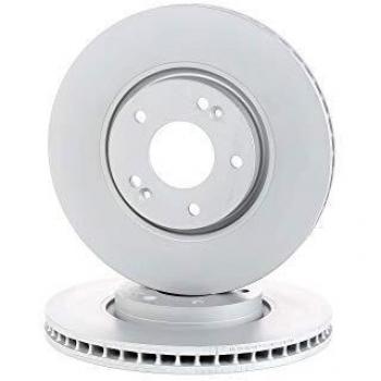 2x ATE Disco de freno 24.0128-0256.1 vorne para HYUNDAI SONATA V