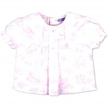 Tutto piccolo blusa 2113s17 3a bco rosa