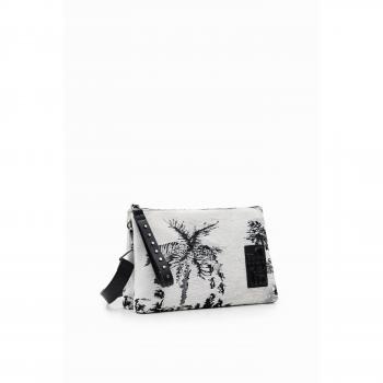 Desigual White Crossbody Bag for Women, Size: ONE SIZE