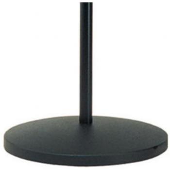 K&M 260/1 One-Hand Adjustable Microphone Stand, 34.3-62 Height, Black