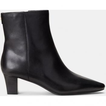 Ralph Lauren Women's Black Heeled Ankle Boots, Size 10 US