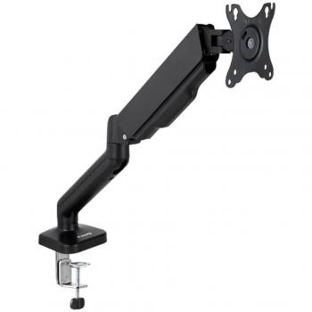 TooQ DB5032TNR-B Soporte de Mesa con Brazo Articulado para Monitor 17-32, Carga Máxima 9kg, VESA Máximo 100x100 mm, Inclinación/Giro