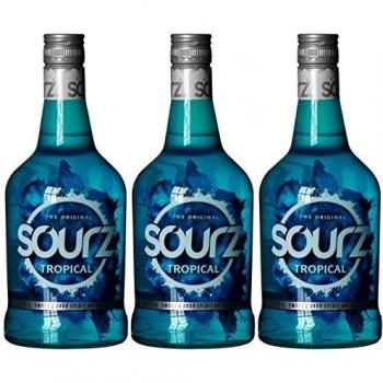 Sourz Tropical Licor Sabor Frutas Exóticas 0,7 l