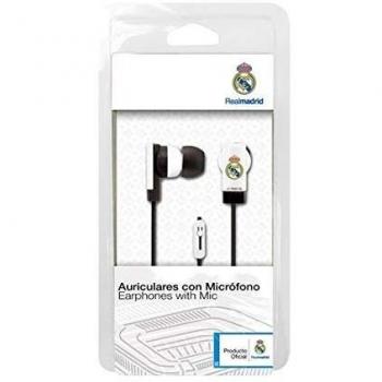 Seva Import Real Madrid Auricular Botón, Negro, S
