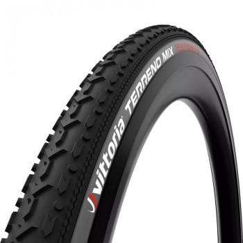 Vittoria Cubierta Rígida de Gravel Terreno Mix Tubeless 700x35 Graphene 2.0 Negra y Gris