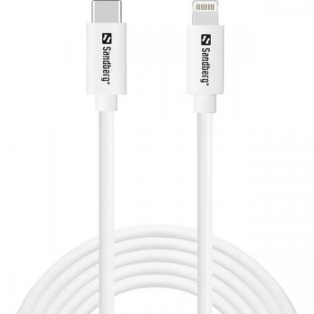 Cable USB-C PD a Lightning MFI 2M Sandberg