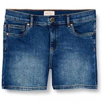 Kids Only KONBLUSH DNM Shorts 1303 Noos Pantalones Cortos de Jean, Medium Blue Denim, 116 cm para Niñas