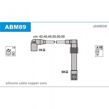 Janmor  ABM89 Juego de cables de encendido