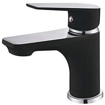 Grifo Monomando Lavabo Artic Negro